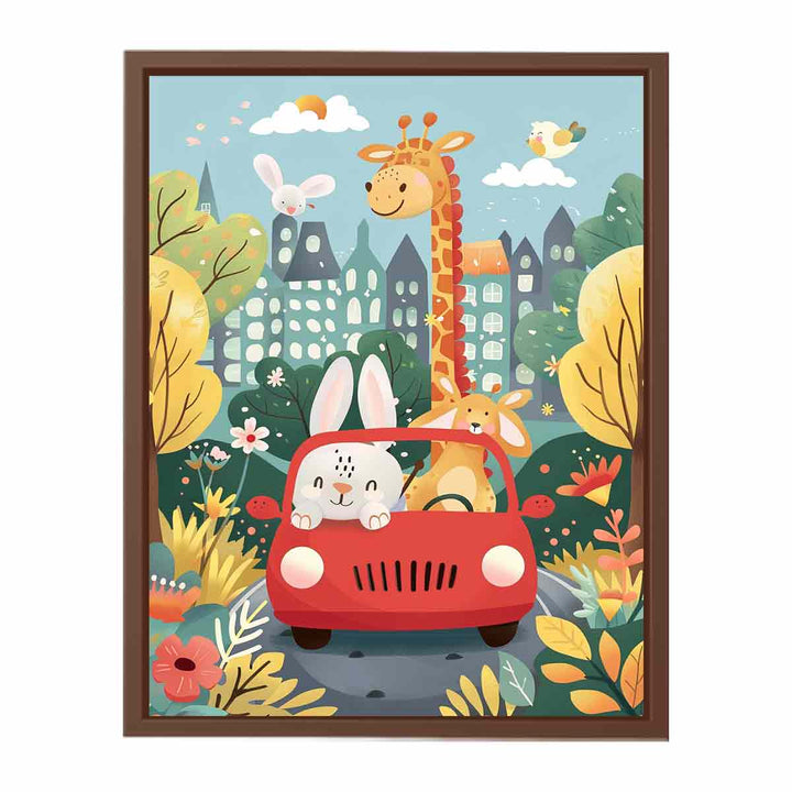 Kids Car   Poster