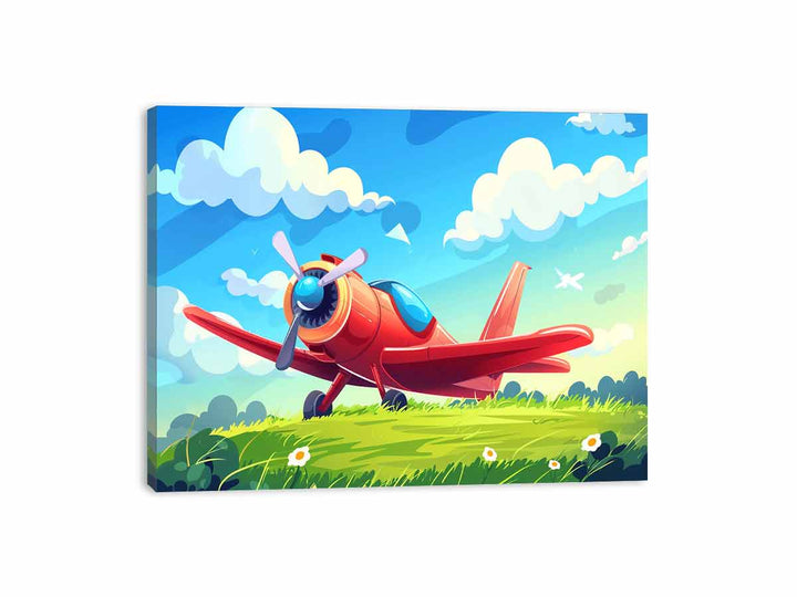 Kids Plane  Canvas Print