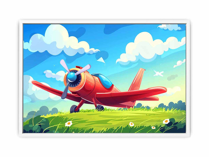 Kids Plane  Framed Print