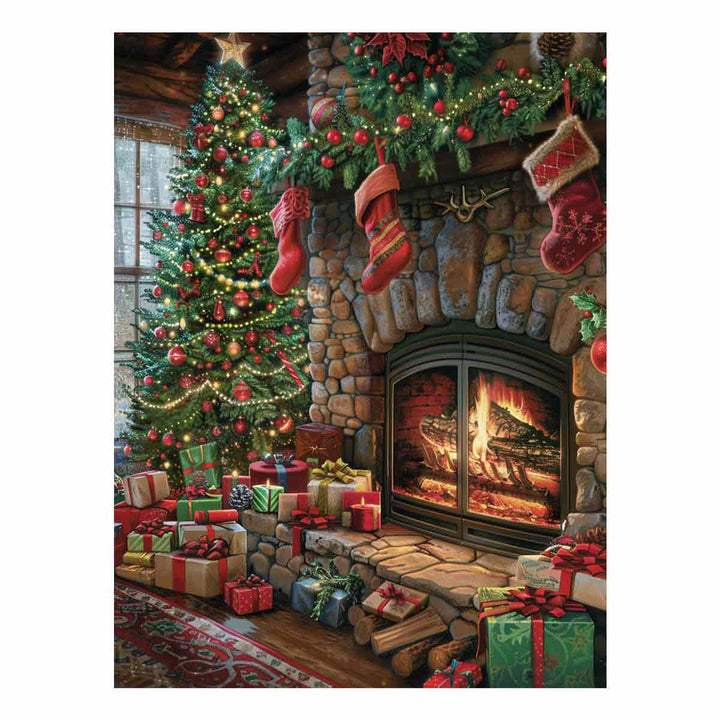 Festive Fireplace 