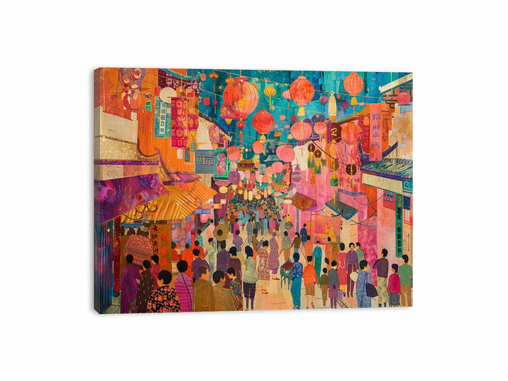 Market  Canvas Print