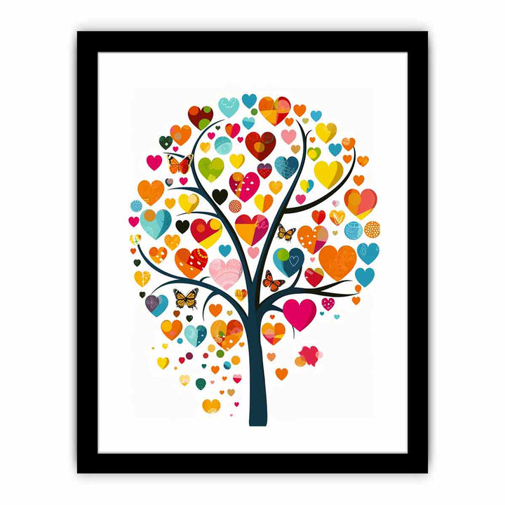 Love Tree  Art Print