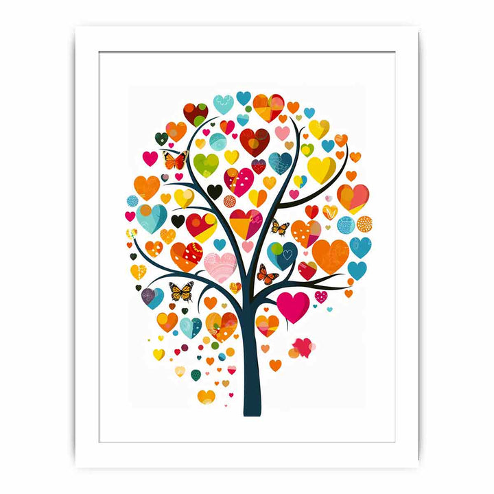 Love Tree Streched canvas