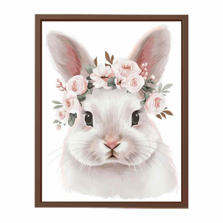 White Bunny  Poster