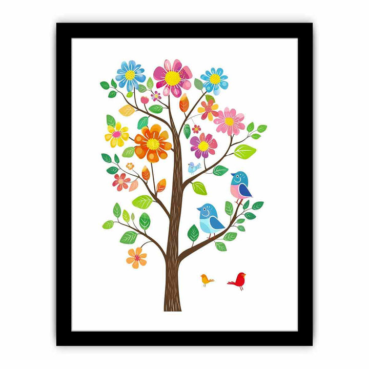 Colorfull Tree   Art Print