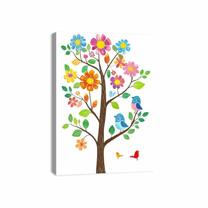 Colorfull Tree  Canvas Print