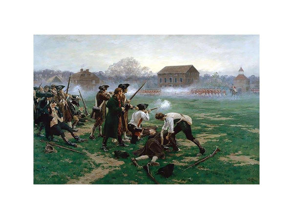 The Battle of Lexington, 19th April 1775, 1910
