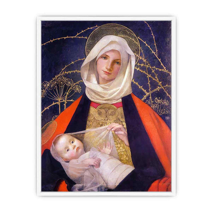 Madonna and Child Framed Print