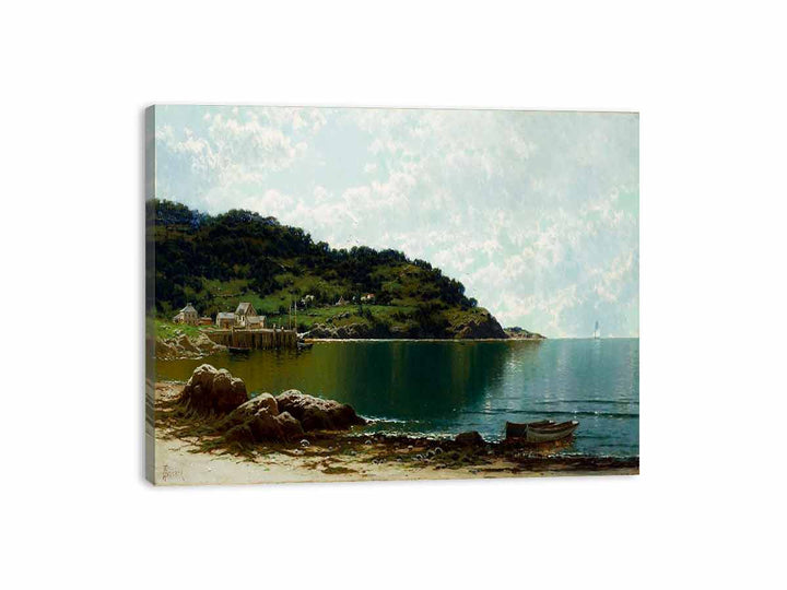 Along the Maine Coast Canvas Print