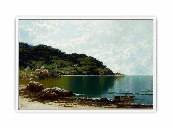 Along the Maine Coast Framed Print