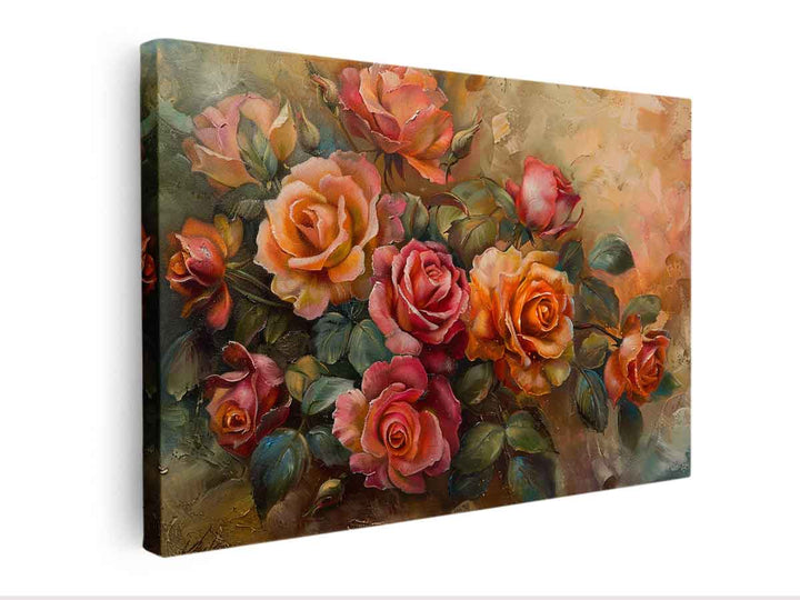 Floral Fine Art painting canvas Print