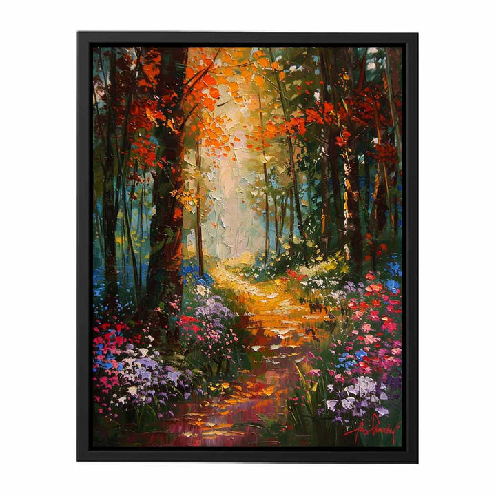 Fine Art Forest Painting