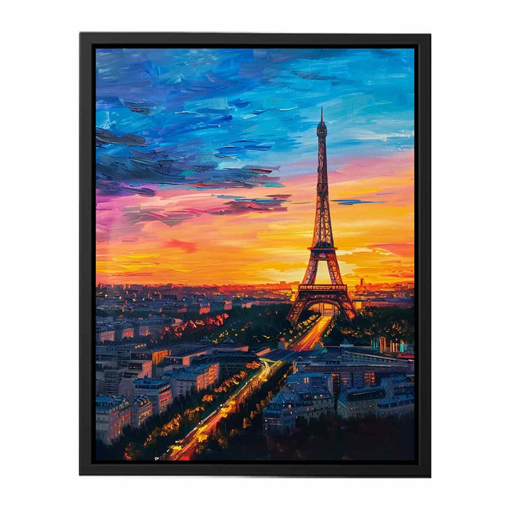 Eiffel Tower Painting