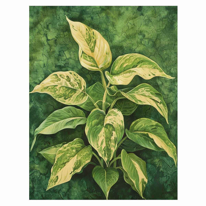 Leaves Painting Art Print