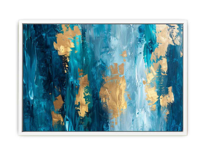 Abstract Gold Luxury Painting