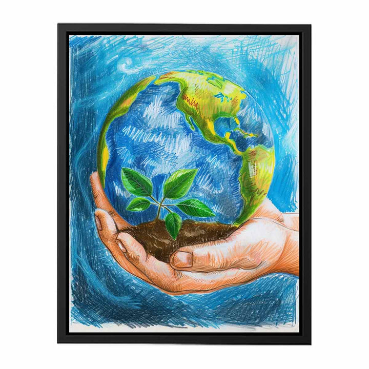 Save Earth Painting