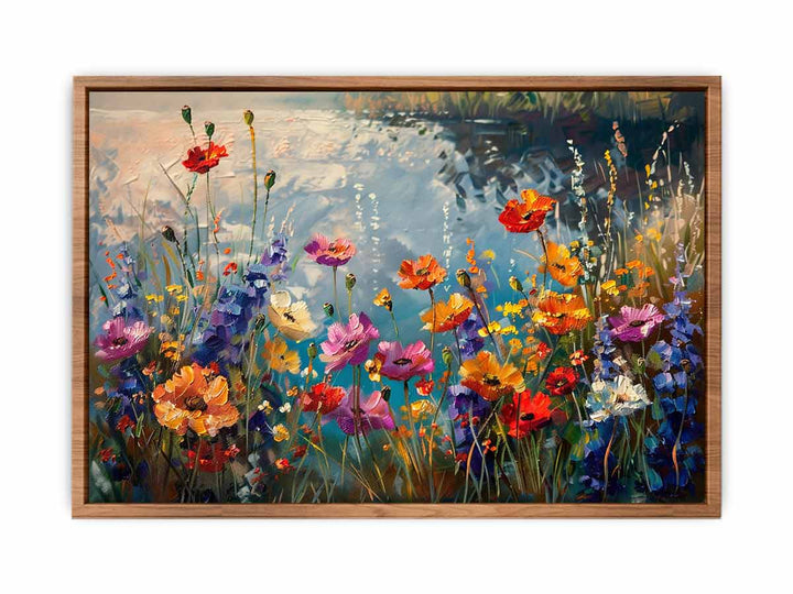 Wild Flowers Painting  