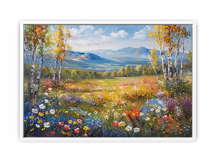 Beautiful Landscape Painting  Canvas Print