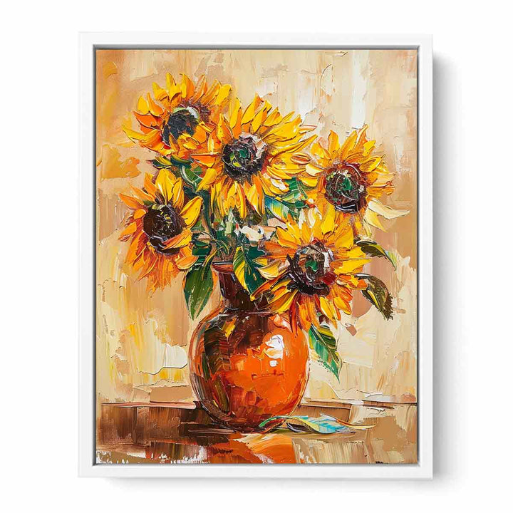 Vase Of Flowers Canvas Print