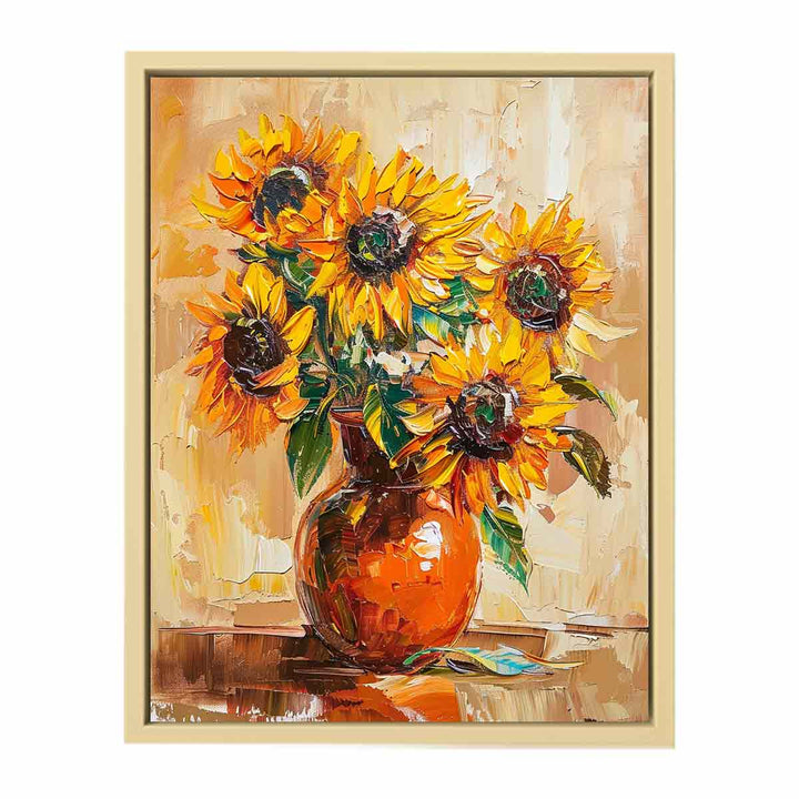 Vase Of Flowers Framed Print