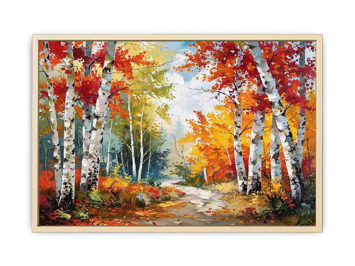 Autumn Forest Framed Print