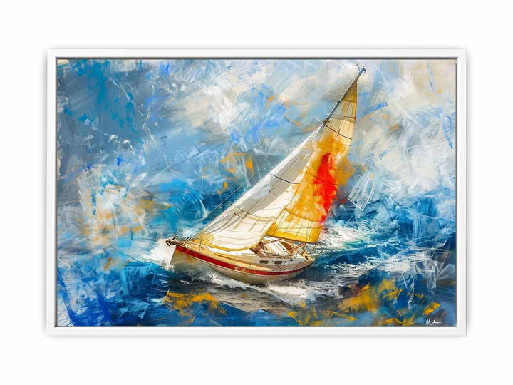 Sailboat Canvas Print