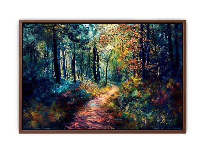 Forest Path  Art Print