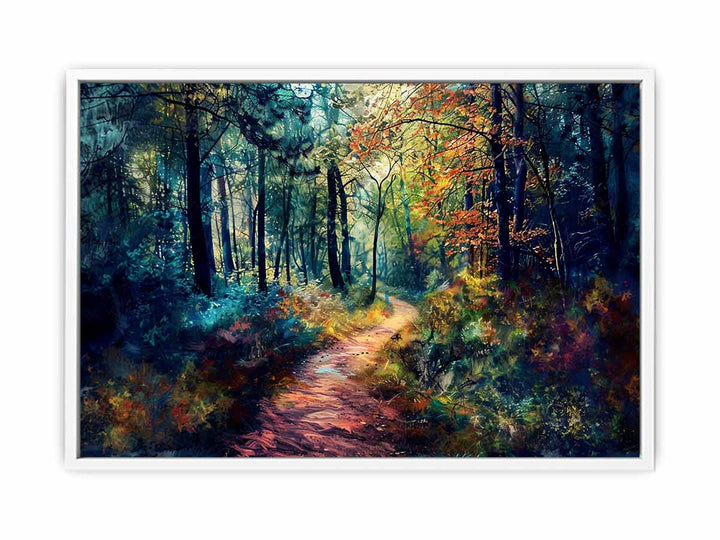 Forest Path Canvas Print