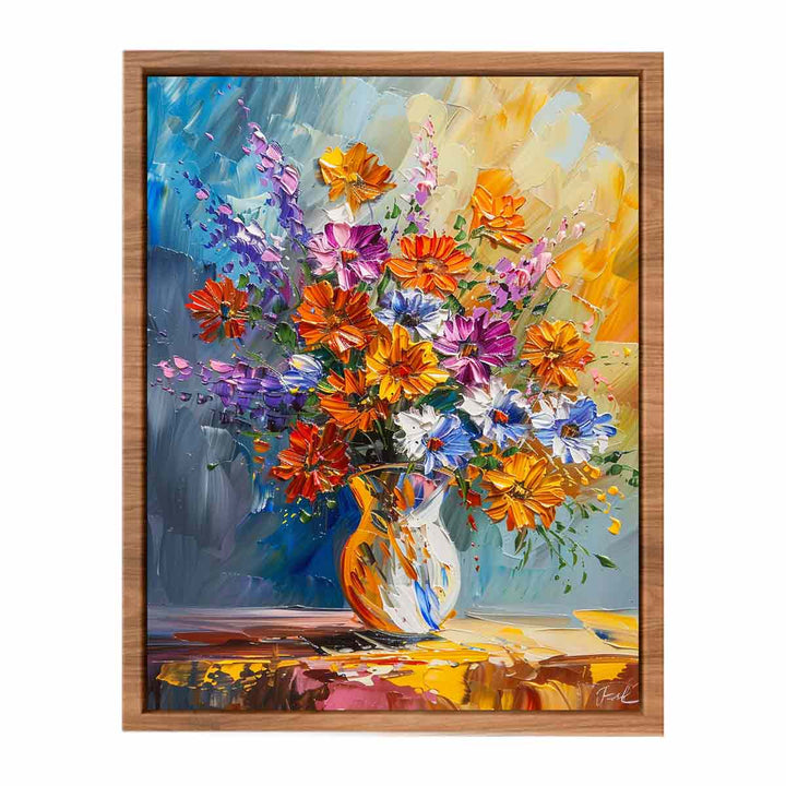 Vase Of Flowers  Painting