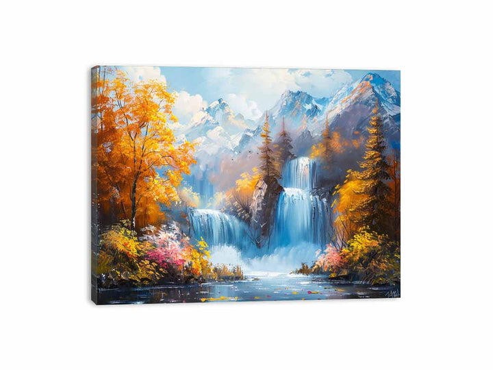 Waterfall Landscape 