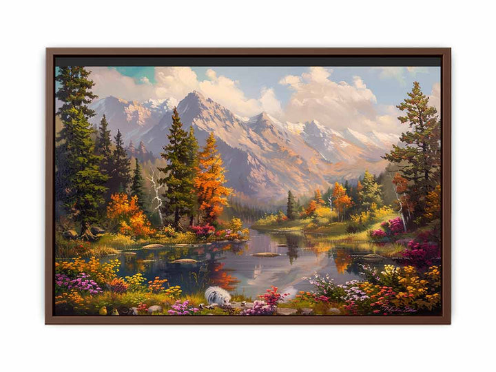 Autumn Landscape  Art Print