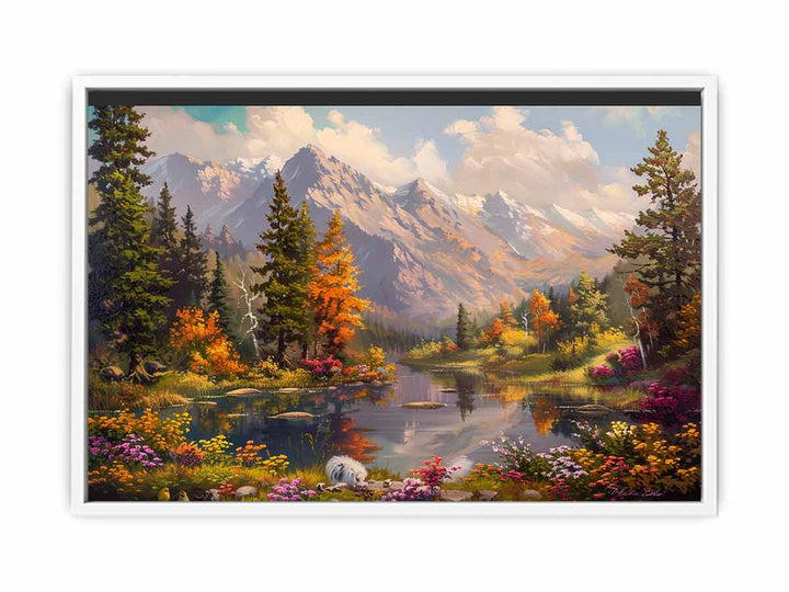 Autumn Landscape Canvas Print