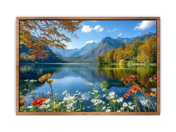 Beautiful Lake   Painting