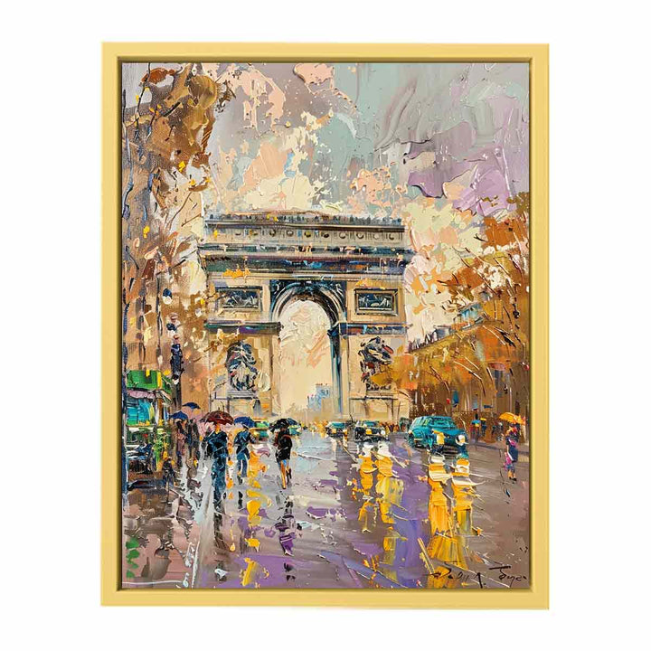  Arc De Triomphe  Paris  Poster