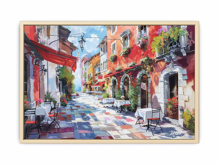 Rome Street Framed Print