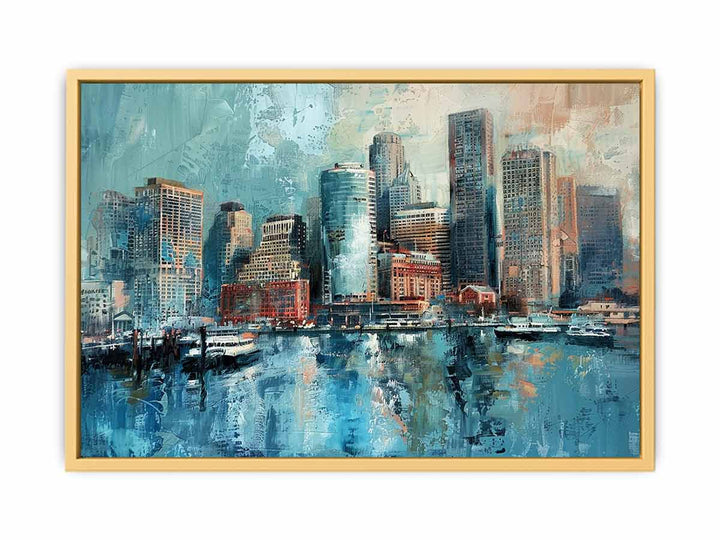 Boston Painting  Poster