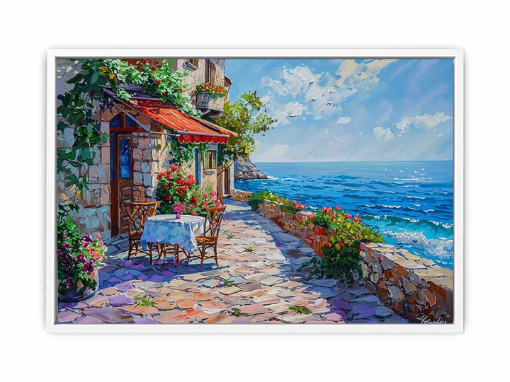 Italian  Cafe Canvas Print