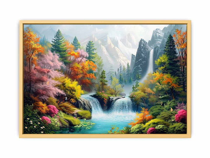 Beatifull  Waterfall  Poster