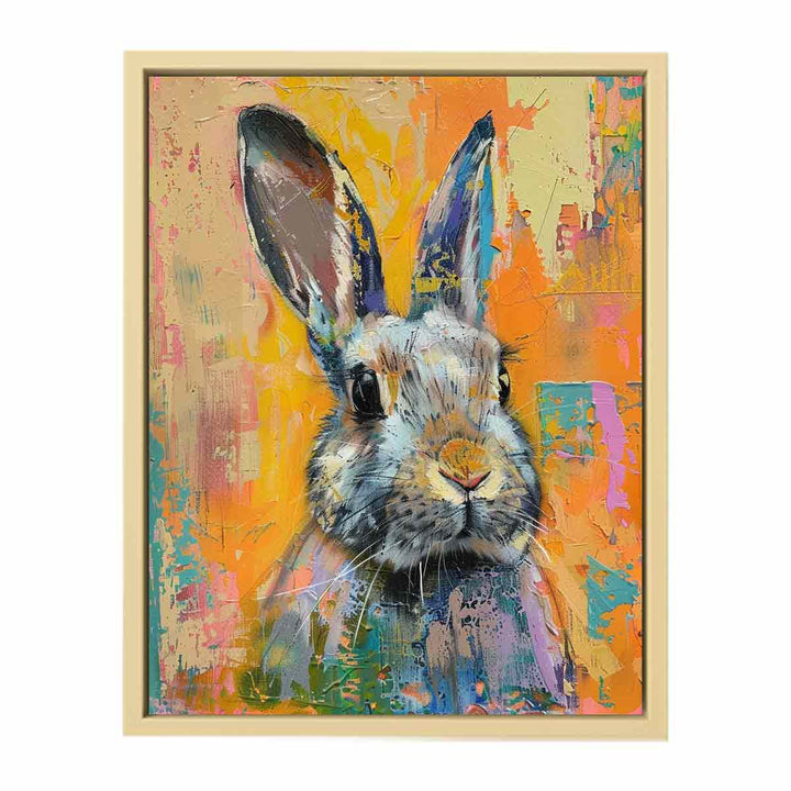 Rabbit Painting  Framed Print