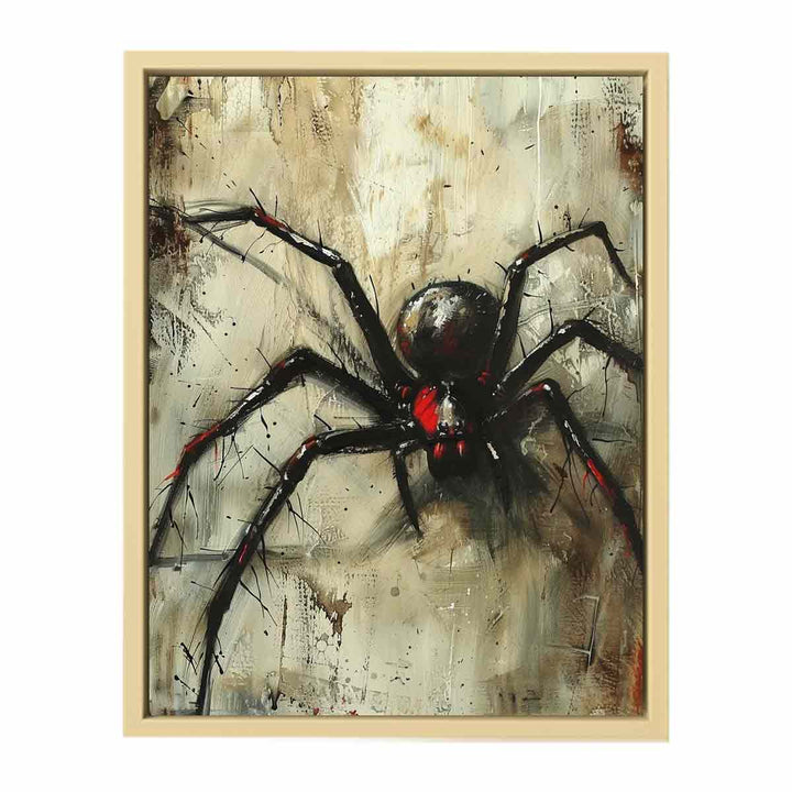 Spider Painting  Framed Print