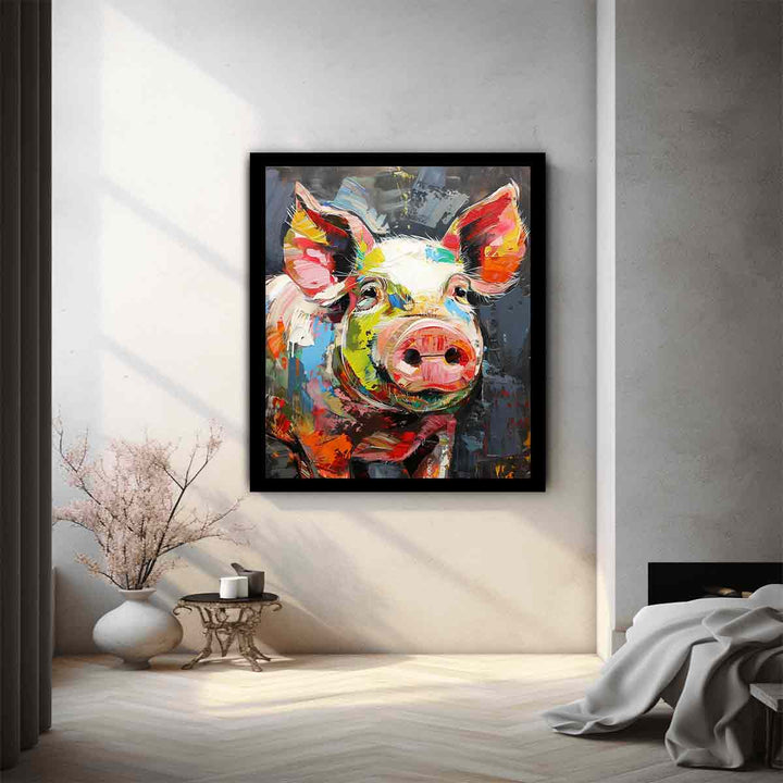 Pig Painting  