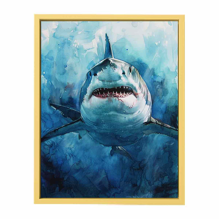 Shark Painting  Poster