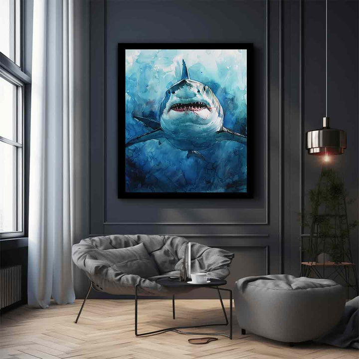 Shark Painting 