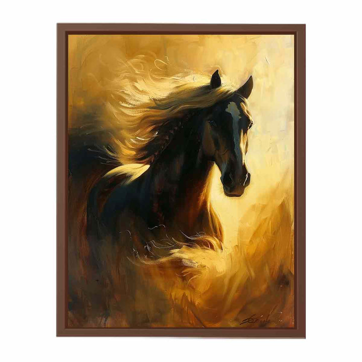 Pony Painting   Art Print