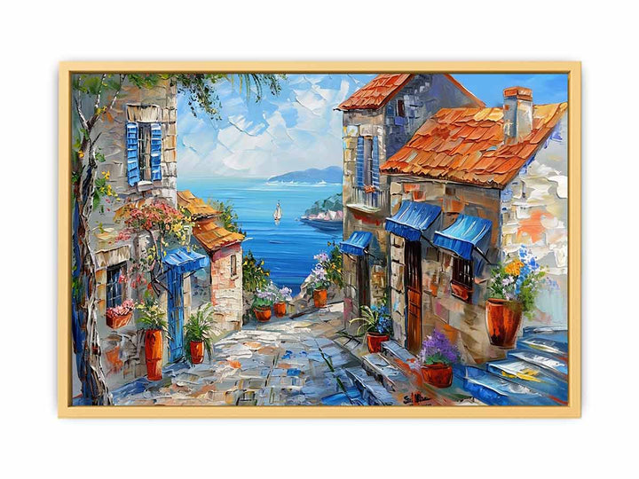 Mediterranean Painting  Poster