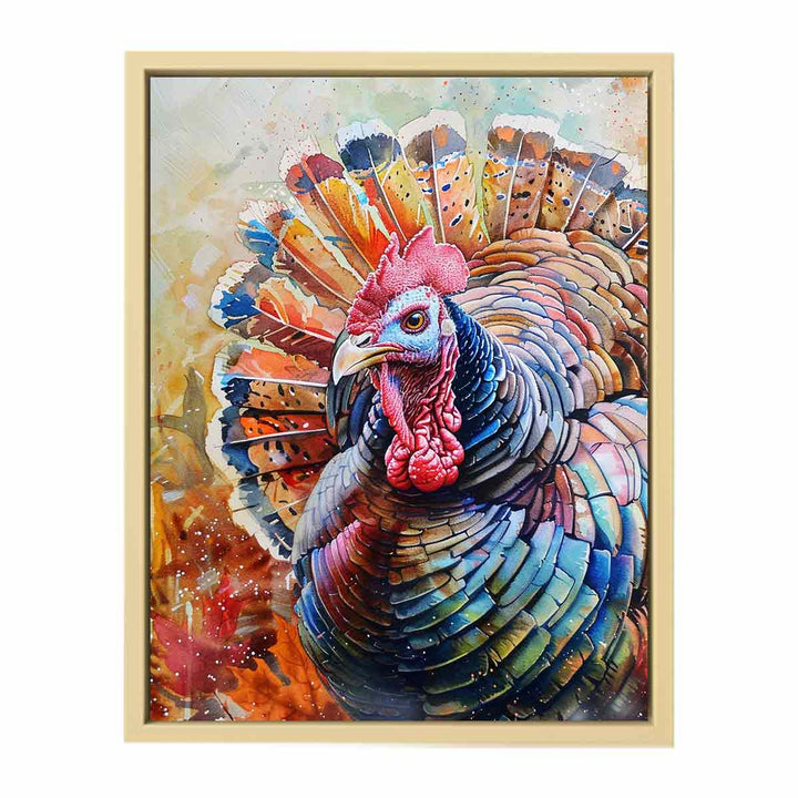 Turkey Painting Framed Print