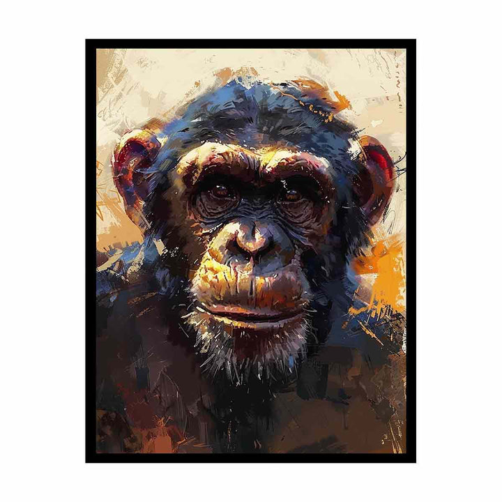 Ape Painting 