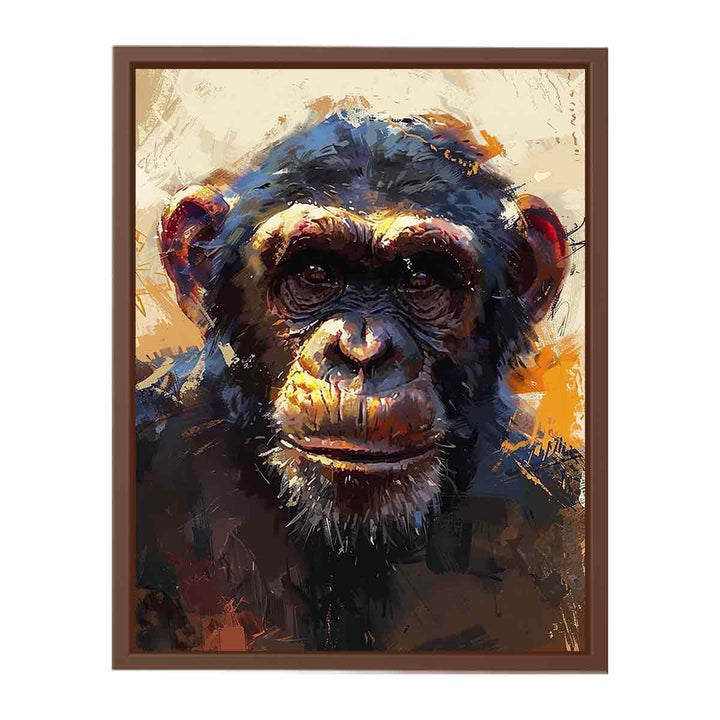 Ape Painting  Art Print