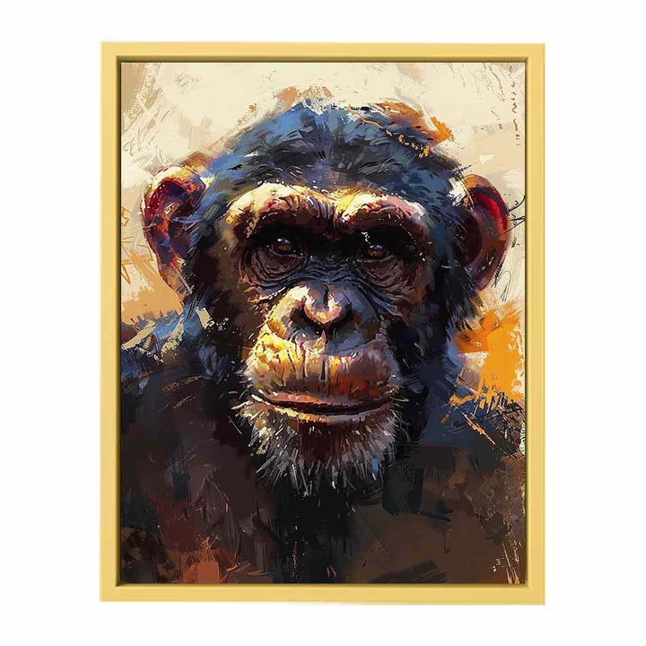 Ape Painting  Poster