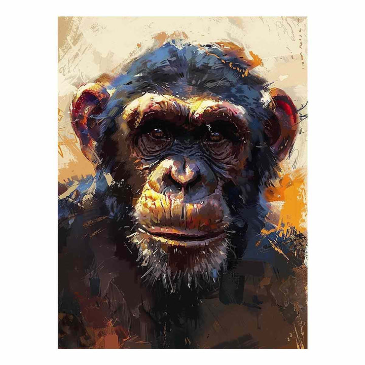 Ape Painting